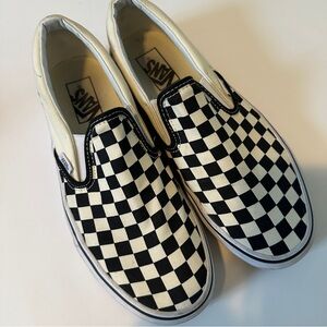 Vans Classic Slip-On Checkerboard Shoe W 10 M 8.5